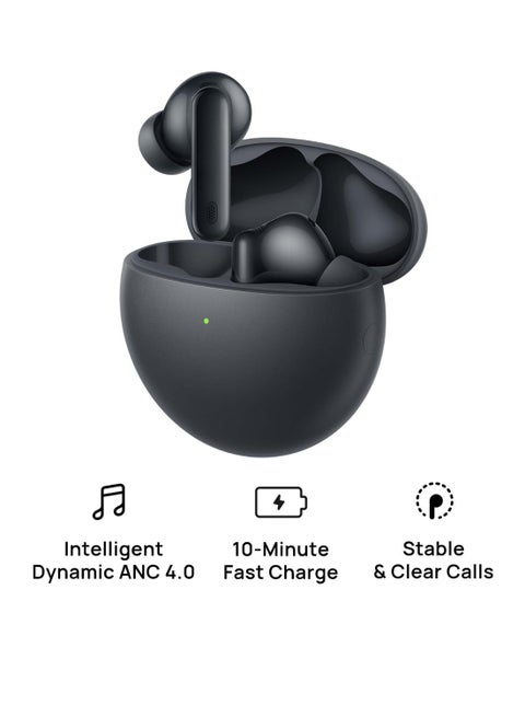FreeBuds 7i Wireless Bluetooth Earbuds, Intelligent Active Noise Cancellation 4.0, Unlimited Spatial Audio,  iOS and Android, Stable Clear Calls, Fast Charging, Black