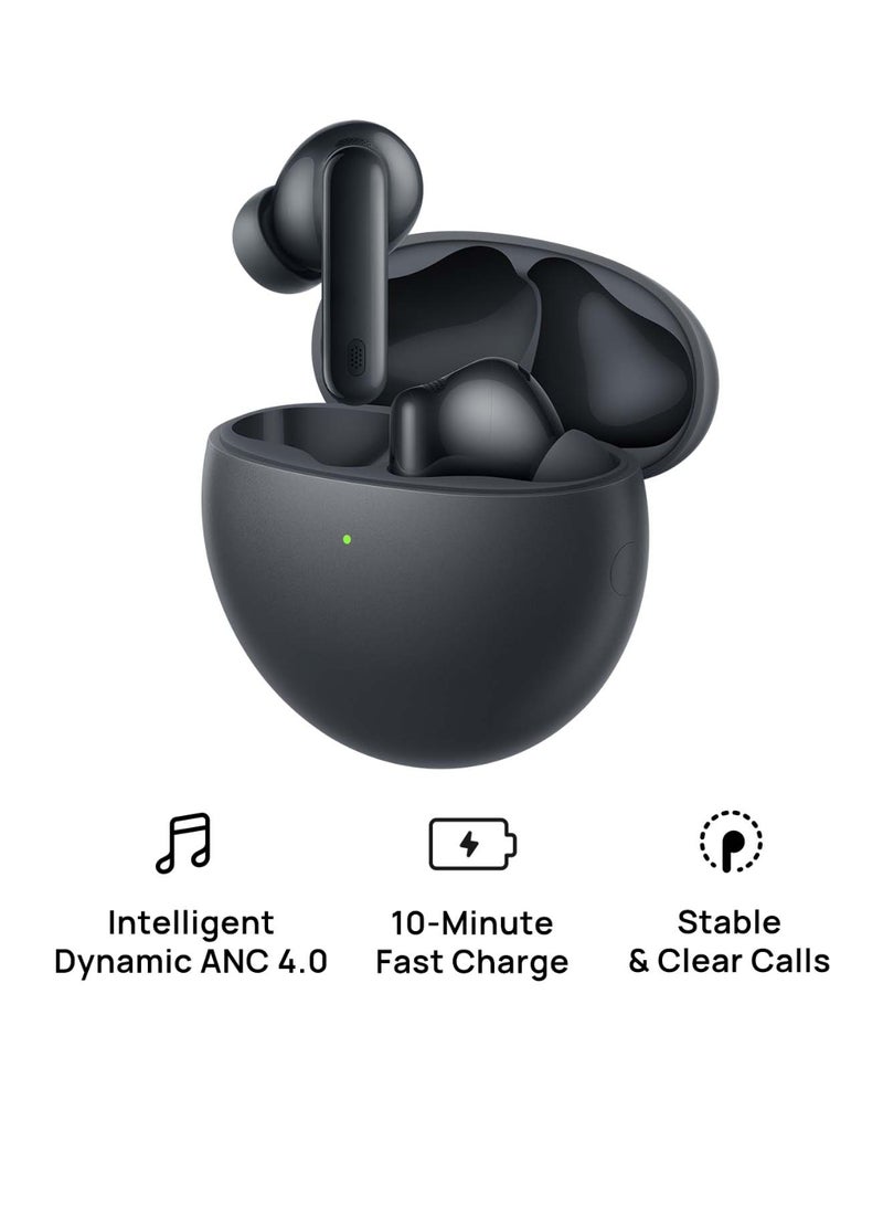 HUAWEI FreeBuds 7i Wireless Bluetooth Earbuds, Intelligent Active Noise Cancellation 4.0, Unlimited Spatial Audio,  iOS and Android, Stable Clear Calls, Fast Charging, Black - Image 1