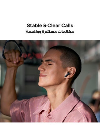 FreeBuds 7i Wireless Bluetooth Earbuds, Intelligent Active Noise Cancellation 4.0, Unlimited Spatial Audio,  iOS and Android, Stable Clear Calls, Fast Charging, Black - view 3