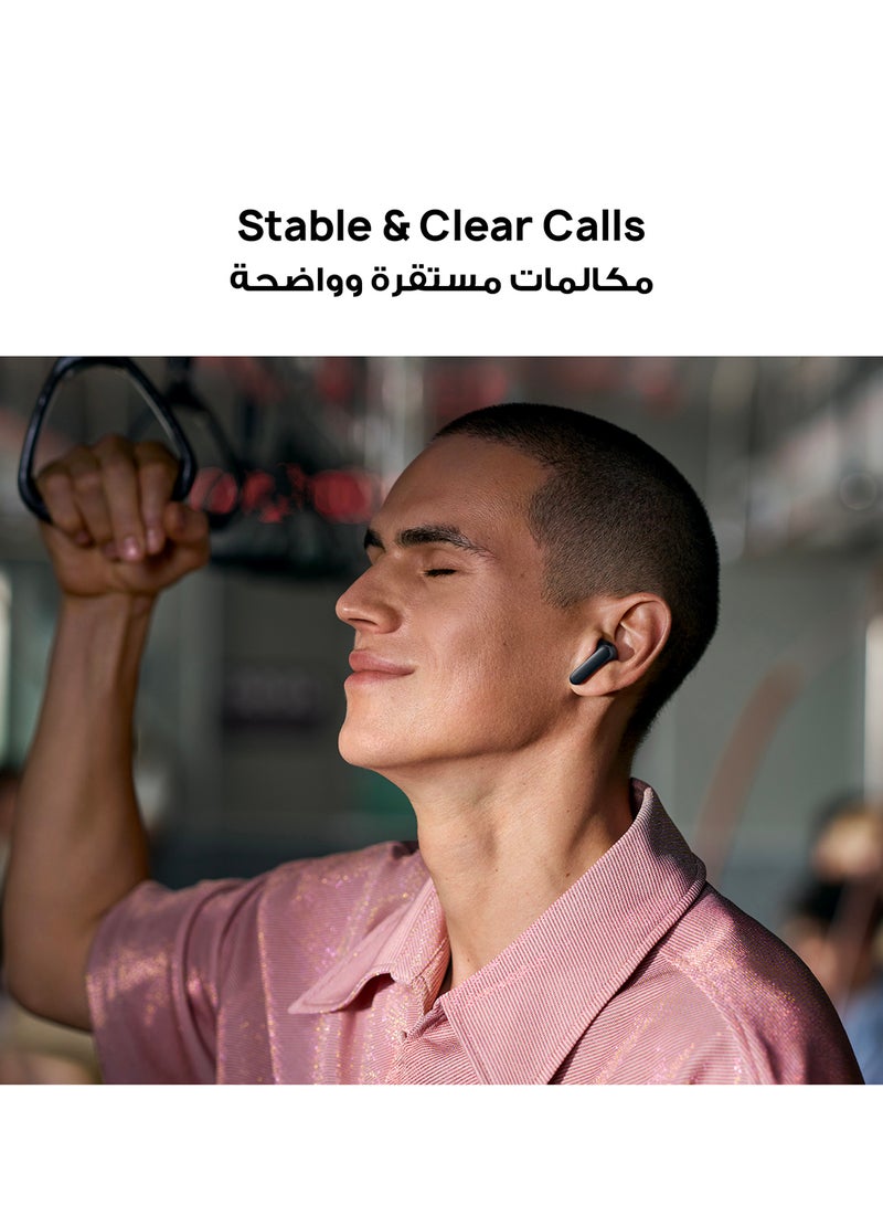 HUAWEI FreeBuds 7i Wireless Bluetooth Earbuds, Intelligent Active Noise Cancellation 4.0, Unlimited Spatial Audio,  iOS and Android, Stable Clear Calls, Fast Charging, Black - Image 3