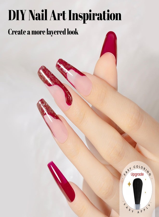 YTD Likomey Gel Nail Polish,15ml Begonia Pink UV Gel,Salon Home DIY Manicure and Pedicure Varnish,CS478 - Image 2