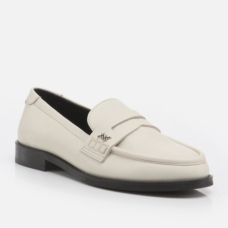 Hotiç 01AYH275820A400 Genuine Leather Bone Women's Loafer  - Image 2
