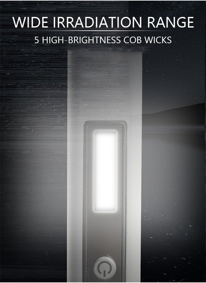 GROIC - USB Multifunction Lighting Rechargeable Mini Flashlight, LED Torch Flash Light with Powerbank, Super Bright High Light Zoomable Waterproof LED Flashlight with 4 Light Modes - Image 1