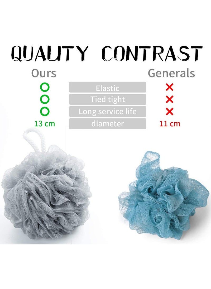 ORiTi Mesh Loofahs - Large, 4 Colors, Pack Of 4  - Image 3