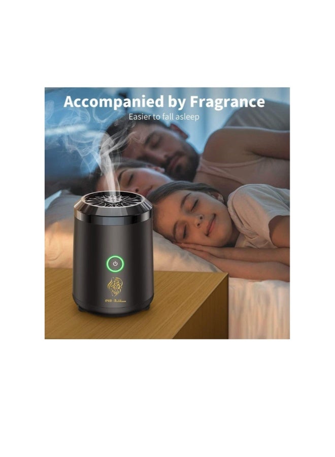 ACLIX Oud Bukhoor BK18 Electric Diffuser Portable USB Incense Burner for Home Car & Travel - Image 2