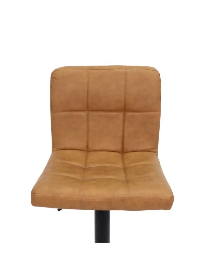Modern single counter chair – 117x35x43 cm - Brown - 43x35x117 Centimeter - Image 2