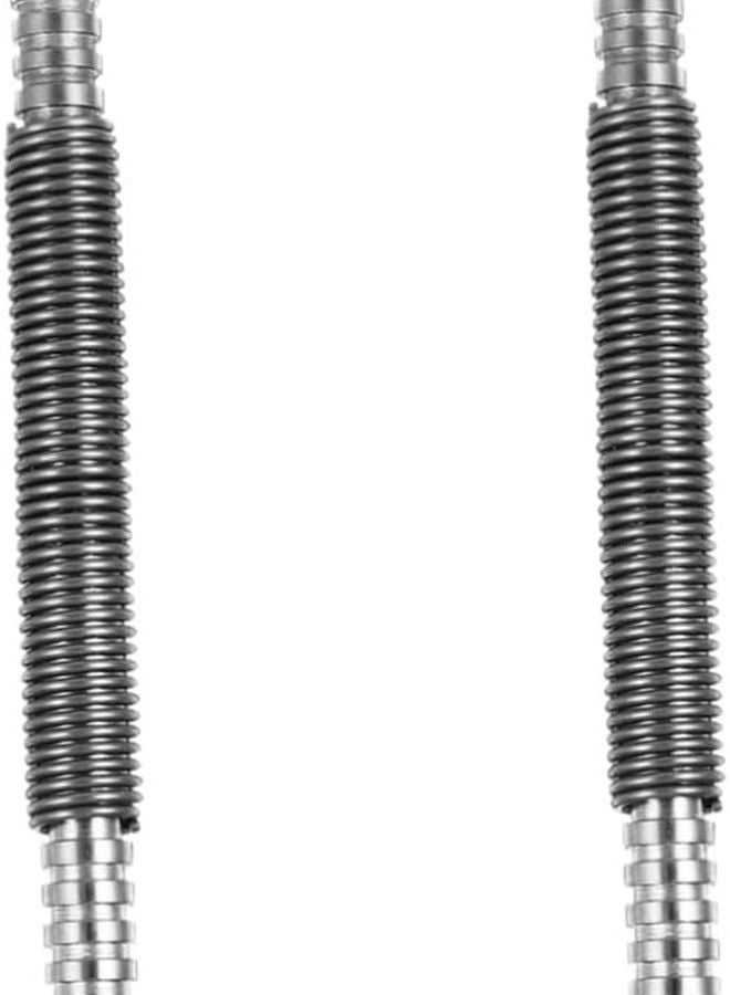 Spring Loaded Center Punch Nail Setter Tool 2Pcs Silver 13 5x1cm For Woodworking - Image 1
