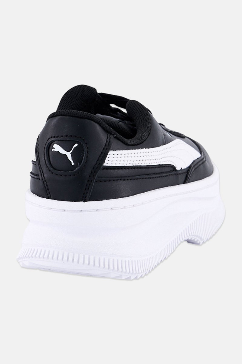 PUMA Women Deva Suede Shoes, Black - Image 3