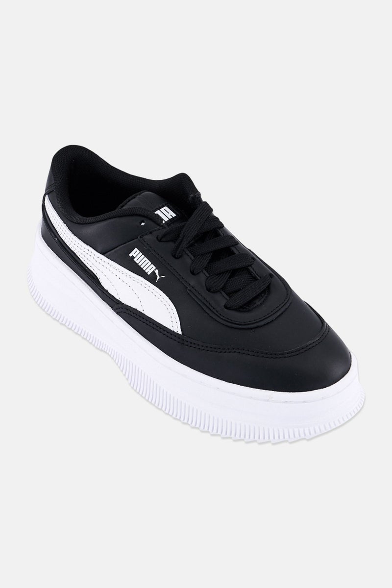 PUMA Women Deva Suede Shoes, Black - Image 1