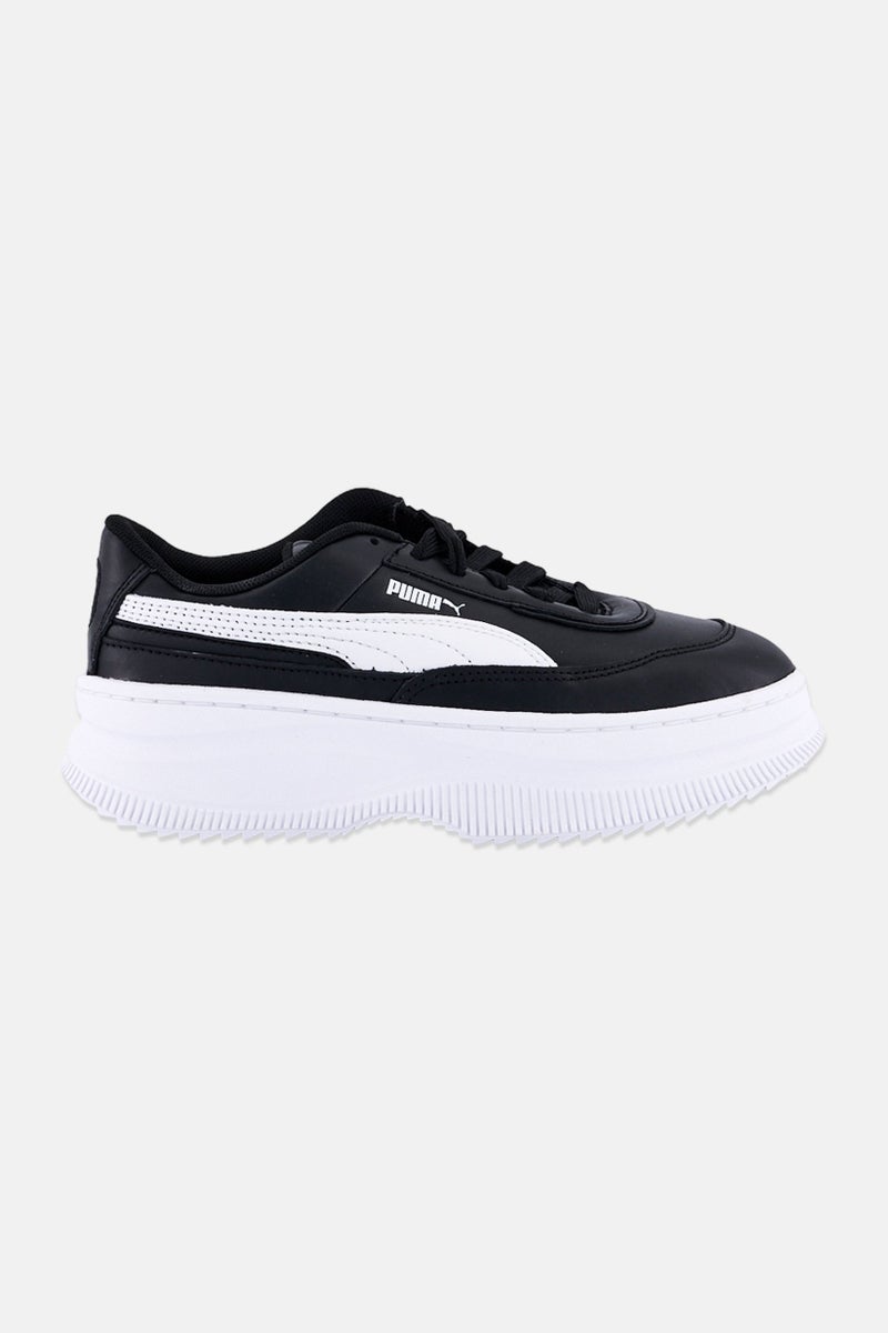 PUMA Women Deva Suede Shoes, Black - Image 4