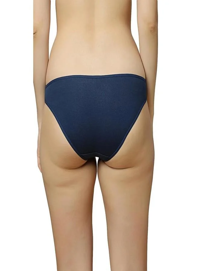 ترايامف Triumph International Women's Cotton Blend Classic Solid Briefs (Pack of 1) (M000152_Multicolour_M)