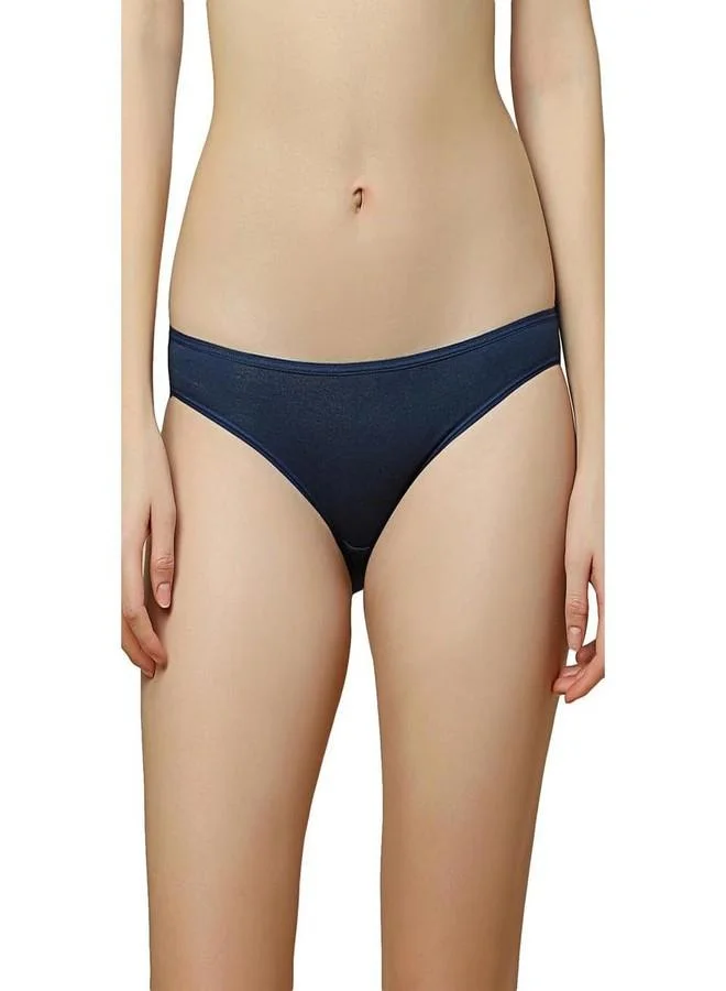 ترايامف Triumph International Women's Cotton Blend Classic Solid Briefs (Pack of 1) (M000152_Multicolour_M)