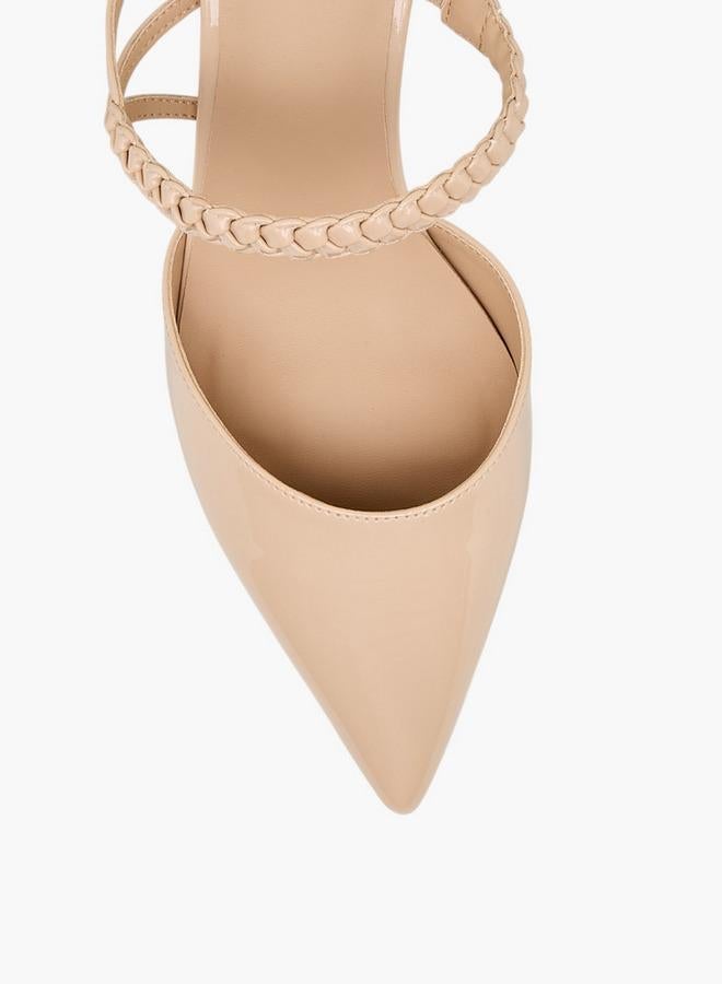 فلورا بيلا من شو إكسبرس أحذية نسائية بتفاصيل مضفرة - Image 4