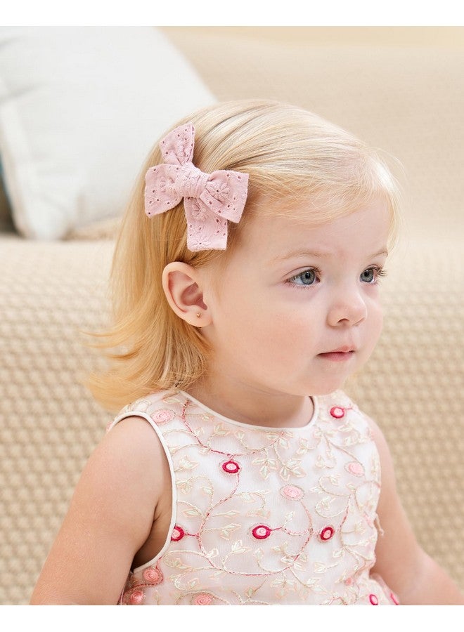 jollybows 20Pcs Baby Girl Hair Bows Clips Fully Lined Barrettes Hair Accessories For Little Girls Toddler Kids Teens - Image 4