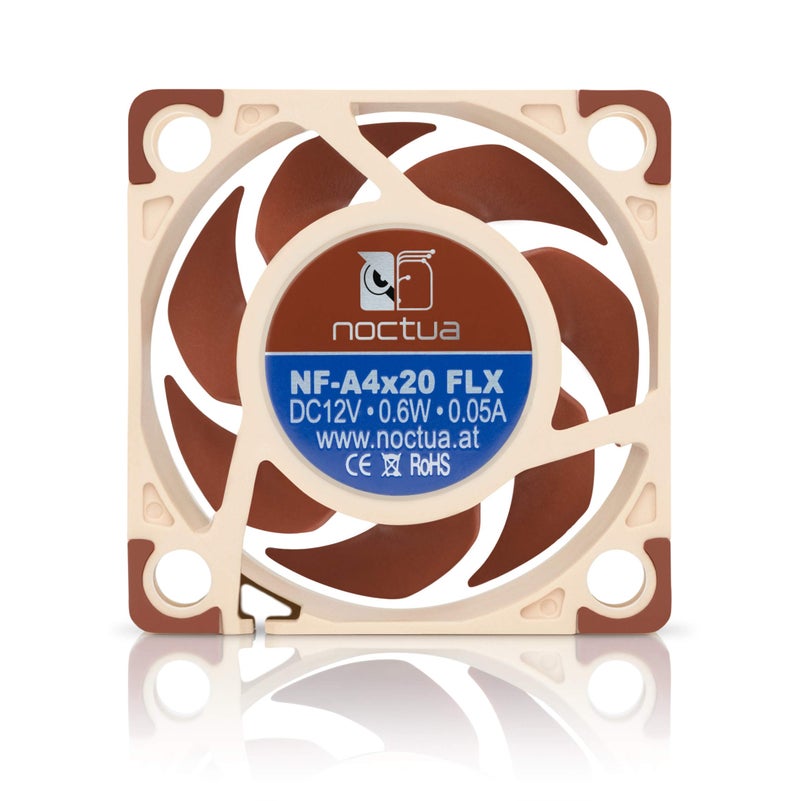 Noctua NF-A4x20 FLX Computer Case Fan - Cooling Components (Computer Case, Fan, 4 cm, 3700 RPM, 5000 RPM, 4400 RPM) - Image 3