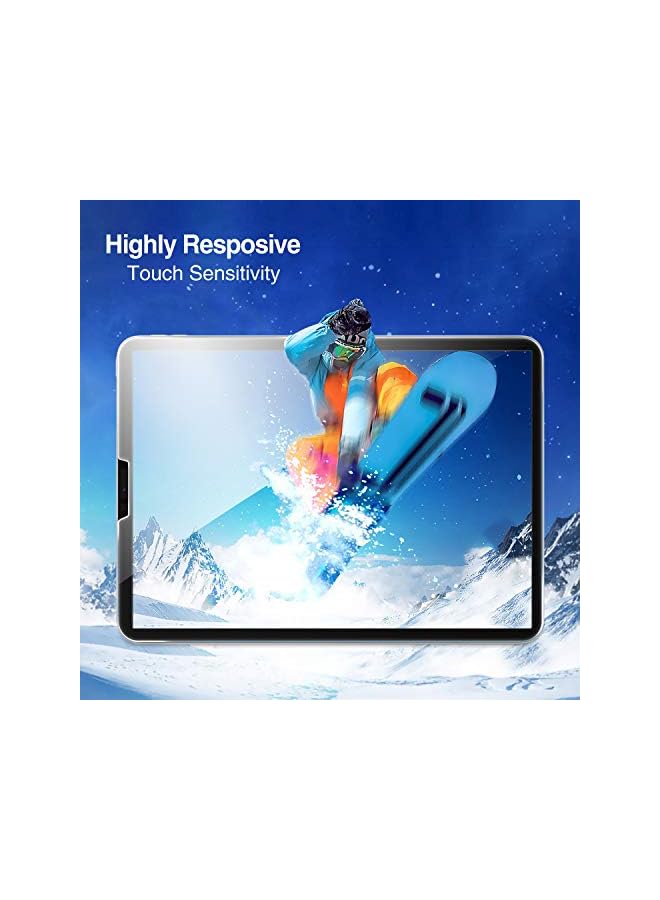 Procases iPad Pro 11 Screen Protector 2022 2021 2020 2018, Tempered Glass Screen Film Guard Screen Protector for iPad Pro 11 4th 2022/3rd Gen 2021 /2nd Gen 2020/ 1st Gen 2018 -Clear - Image 2