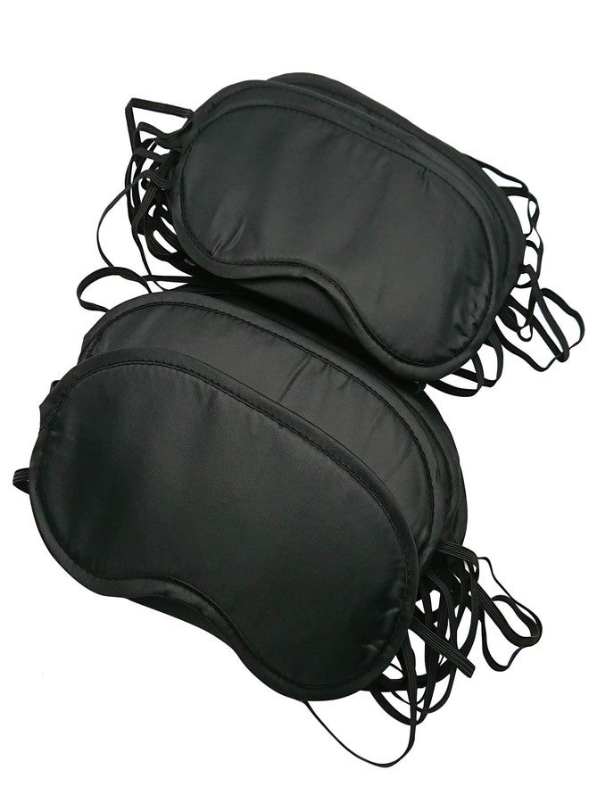 Axe Sickle 12 Pcs Eye Mask Sleep Blindfold with Nose Pad and Elastic Strap for Travel Sleep, Game Sleeping, Black - Image 4