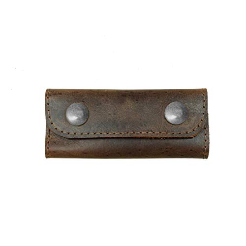 Hide & Drink Hide Drink Handle Grip Replacement for Luggage Bags Travel Accessories Full Grain Leather Handmade Bourbon Brown - Image 3