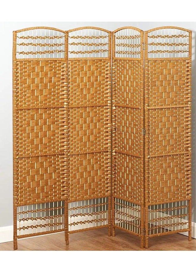 4-Panel Room Divider Screen for Privacy Partition