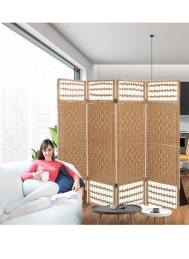 4-Panel Room Divider Screen for Privacy Partition