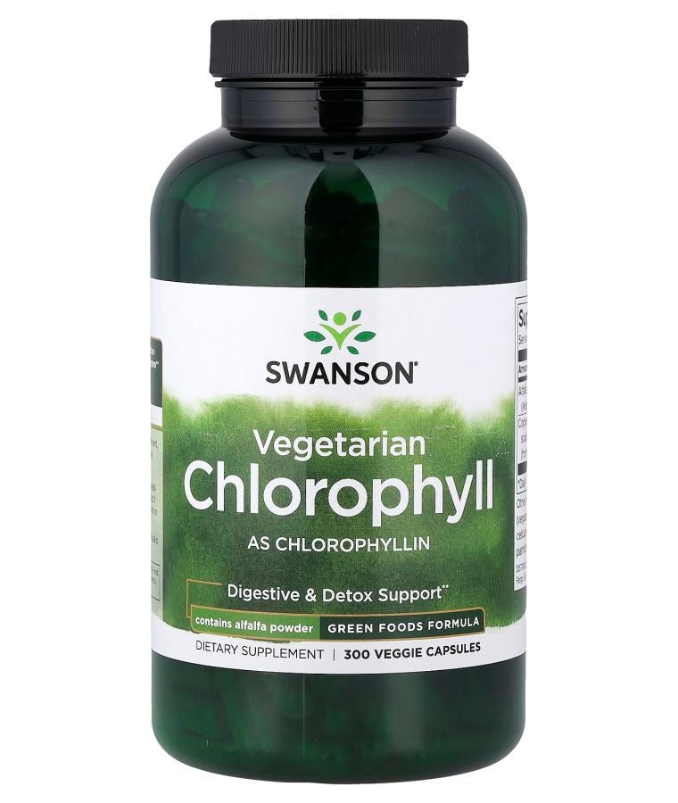 Vegetarian Chlorophyll 300 Veggie Capsules