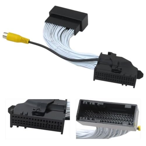 Gxcdizx 54 Pin Apim Connector Sync 1 for Ford Camera Input Harness Cable Extension on SYNC 2 or SYNC 3 with RCA Connector for Camera 35cm 14 inches - Image 2