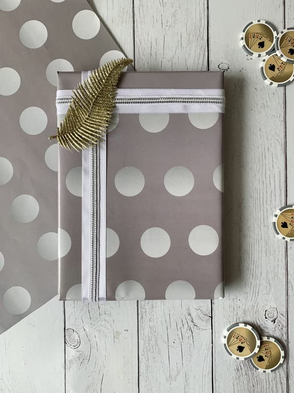 Dovetail Moon Light Gift Wrapping Paper Sheet Pack of 4 - Image 1