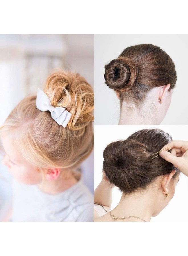 مجموعة 100 دبوس شعر، مشابك شعر معدنية متموجة، دبابيس شعر طويلة، تزيين ستايلينغ، تشمل صندوق تخزين، تصميم متموج، غير سهلة الكسر والتلاشي، للنساء والفتيات، ذهبية - Image 3