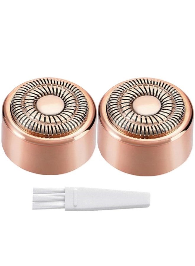 BECHY Replacement Heads Generation 3 For New Finishing Touch Flawless Facial Hair Remover,Upgraded Replacement Blades For Women,Ring Light Rose Gold For Flawless - Image 1