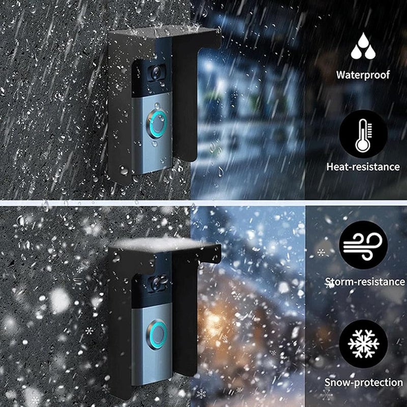 Stainless Steel Doorbell Cover Rain Protection For Video Doorbell Camera - Image 2