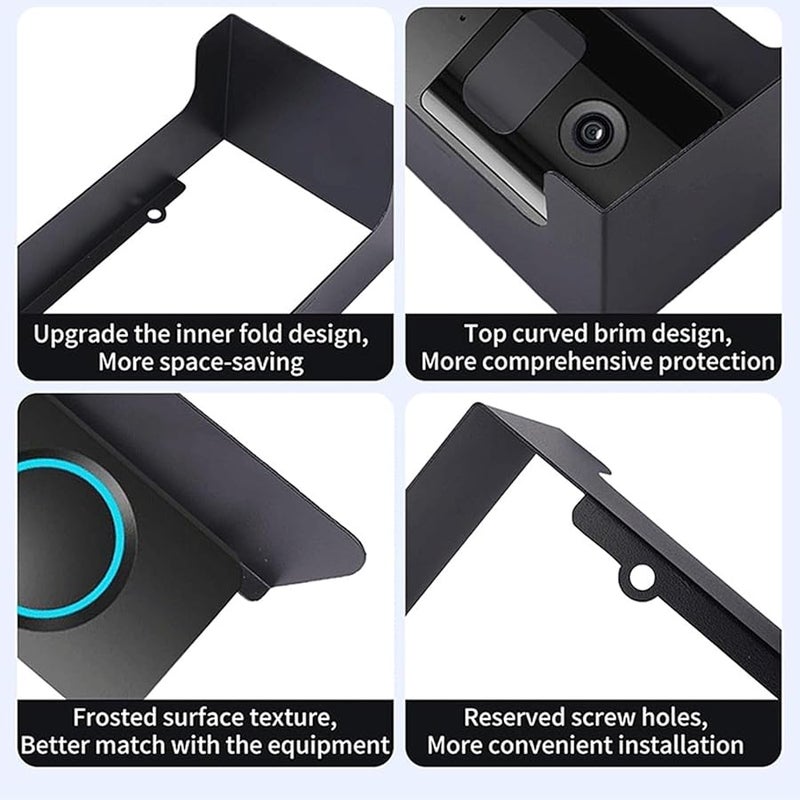 Stainless Steel Doorbell Cover Rain Protection For Video Doorbell Camera - Image 5