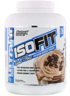 ISOFIT Guilt Free whey Isolate Lactose Free Chocolate Shake 70 Servings 2317g