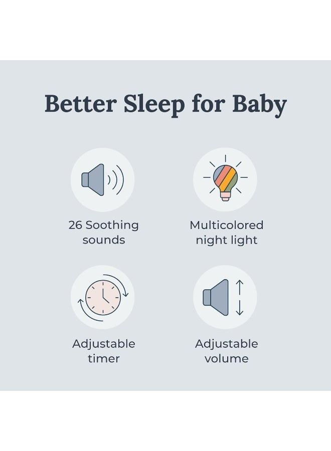 Yogasleep Renewed - Dreamcenter Multi Sound White Noise Machine with Night Light - Image 2