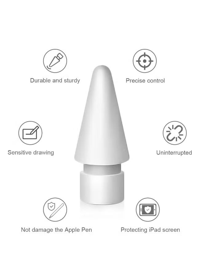 نصائح استبدال لقلم أبل 2nd Generation / 1st Generation / USB-C / قلم برو (حزمة 4) - Image 4