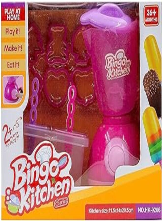 Bingo Kitchen Ice Cream Machine - Pink