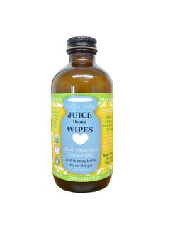 BALM! Baby * Juice Those Wipes * All Natural Cloth Wipe Concentrated Solution ; Glass Jar ; Made In Usa  - Image 1