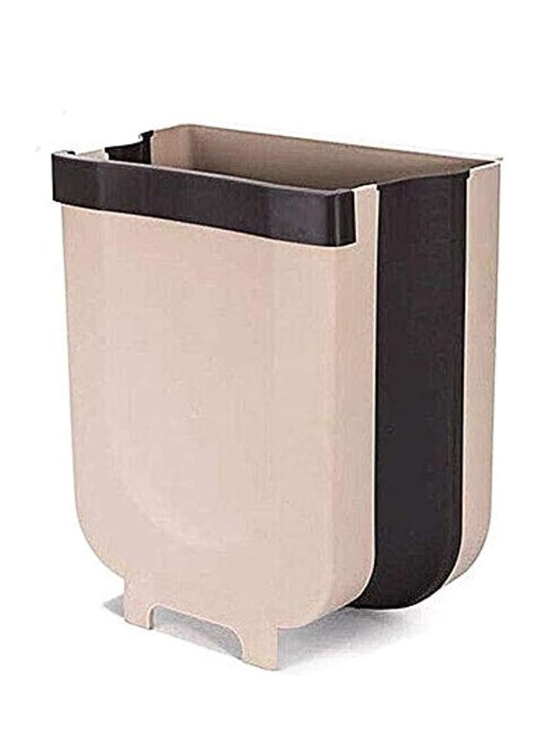 Reko Hanging Trash Can Kitchen Cabinet Door Hanging Trash Small Compact Garbage Can Hanging Cabinet Trash - Image 1