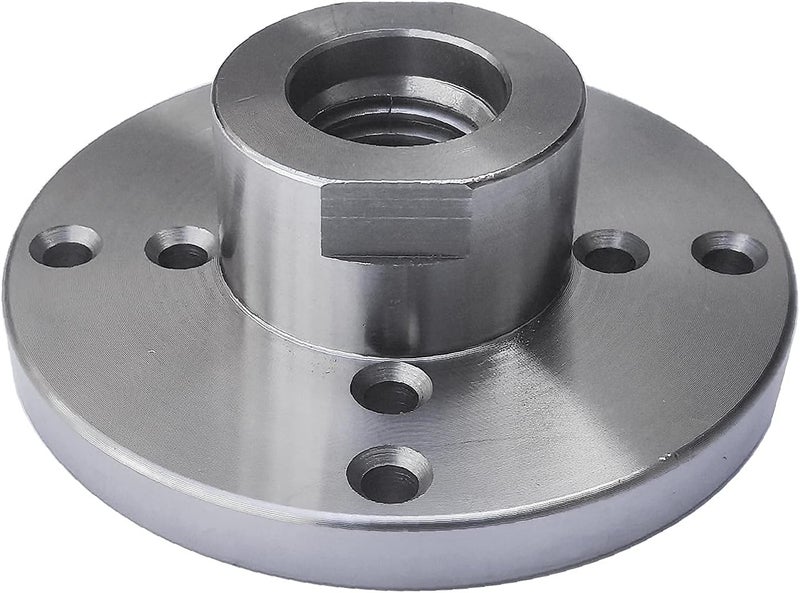 PHUKIMLONG 4" Wood Lathe Steel Faceplate Chucks, 1”-8TPI Thread Woodworking Accessories Tools - Image 3