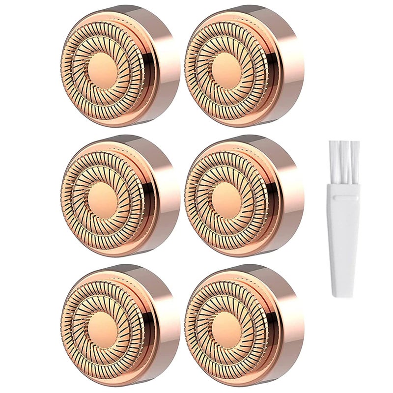 innobeaut Generation 2 Replacement Heads for Flawless Finishing Touch Hair Removal Tool for Women, Double Ring Blades for Gen 2 Device Old Flawless, 6 Count - Image 1
