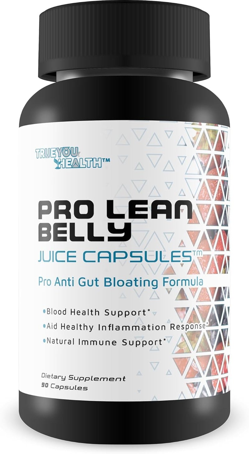 Pro Lean Belly Juice Capsules  Daily Cleanse Supplement  Support Digestive Health Immune Health Regularity  Overall Wellness  Detox Cleanse  Aid Improved Health  Energy  With Psyllium  Aloe - Image 1