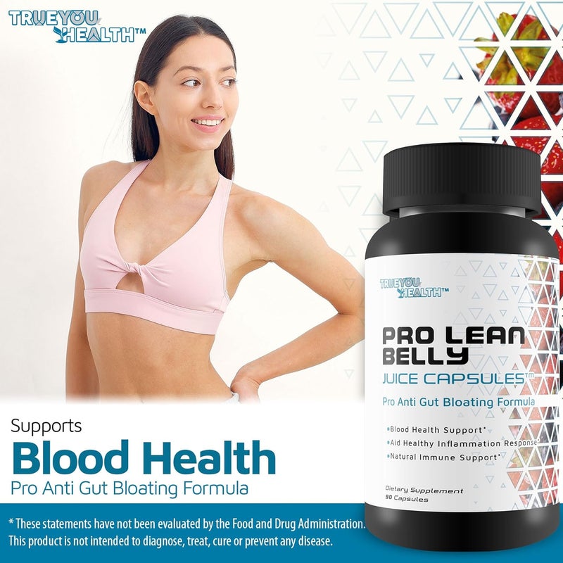 Pro Lean Belly Juice Capsules  Daily Cleanse Supplement  Support Digestive Health Immune Health Regularity  Overall Wellness  Detox Cleanse  Aid Improved Health  Energy  With Psyllium  Aloe - Image 5