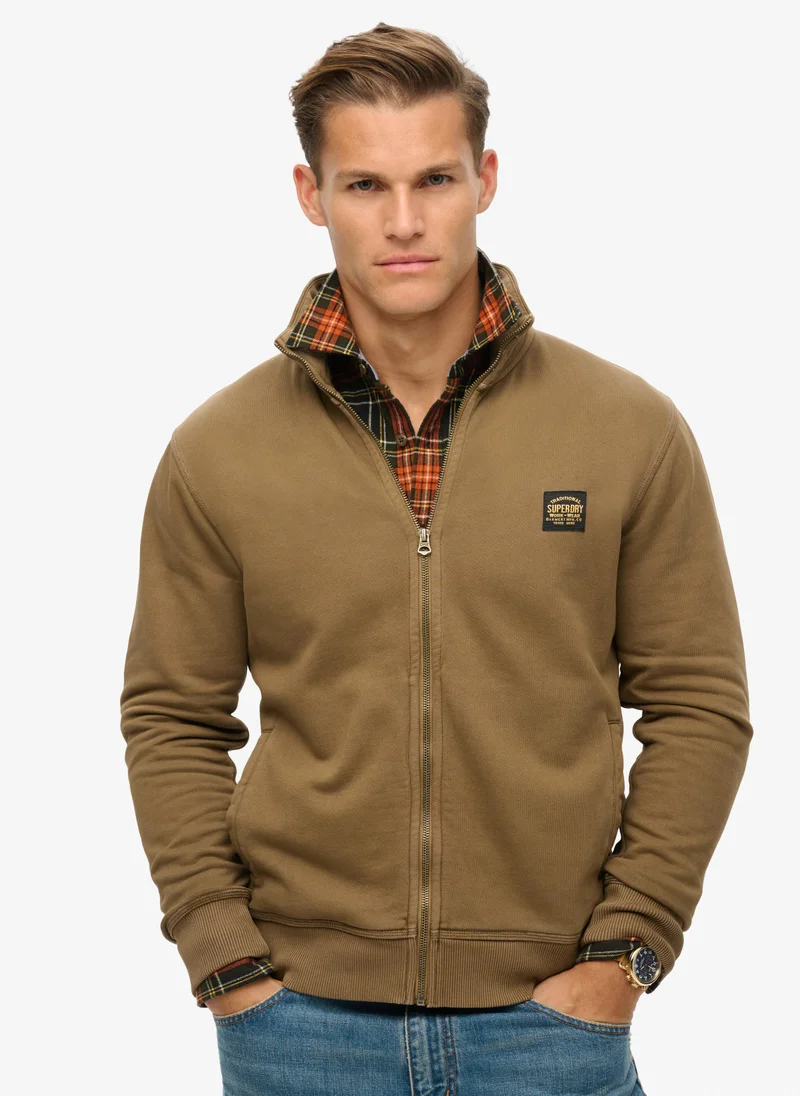 Superdry Contrast Stitch Track Top