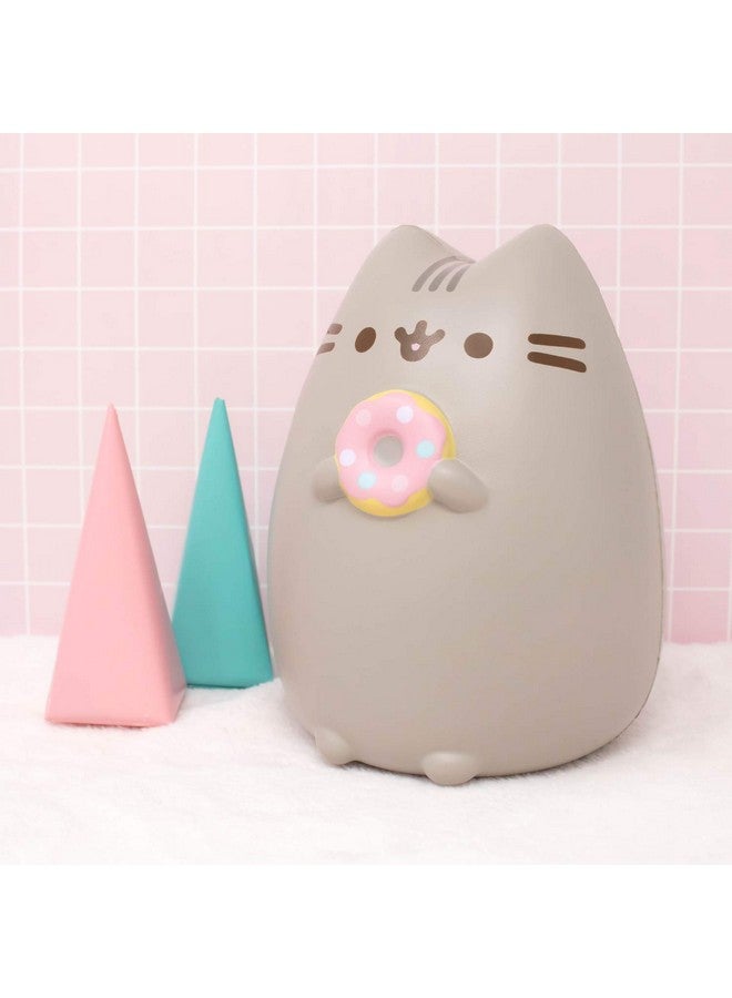 Hamee Pusheen Cat Slow Rising Cute Jumbo Squishy Toy (Bread Scented, 6.3 inch) [Birthday Gift Bags, Party Favors, Gift Basket Filler, Stress Relief Toys] - Pusheen with Donut - Image 5