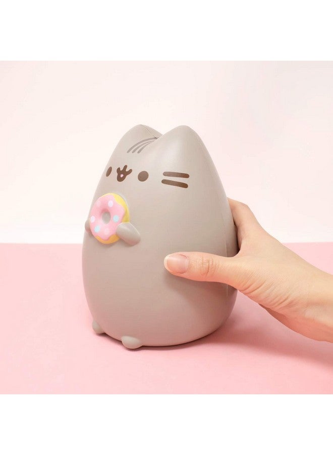 Hamee Pusheen Cat Slow Rising Cute Jumbo Squishy Toy (Bread Scented, 6.3 inch) [Birthday Gift Bags, Party Favors, Gift Basket Filler, Stress Relief Toys] - Pusheen with Donut - Image 3