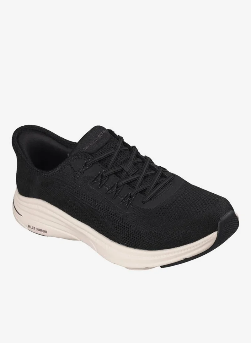 Skechers BLACK/NATURAL MESH D'Lux Comfort 2.0 for Women | Best Price UAE