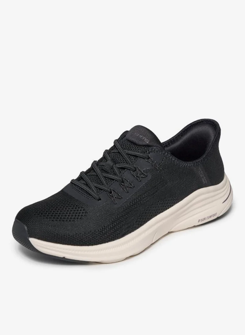 Skechers BLACK/NATURAL MESH D'Lux Comfort 2.0 for Women | Best Price UAE