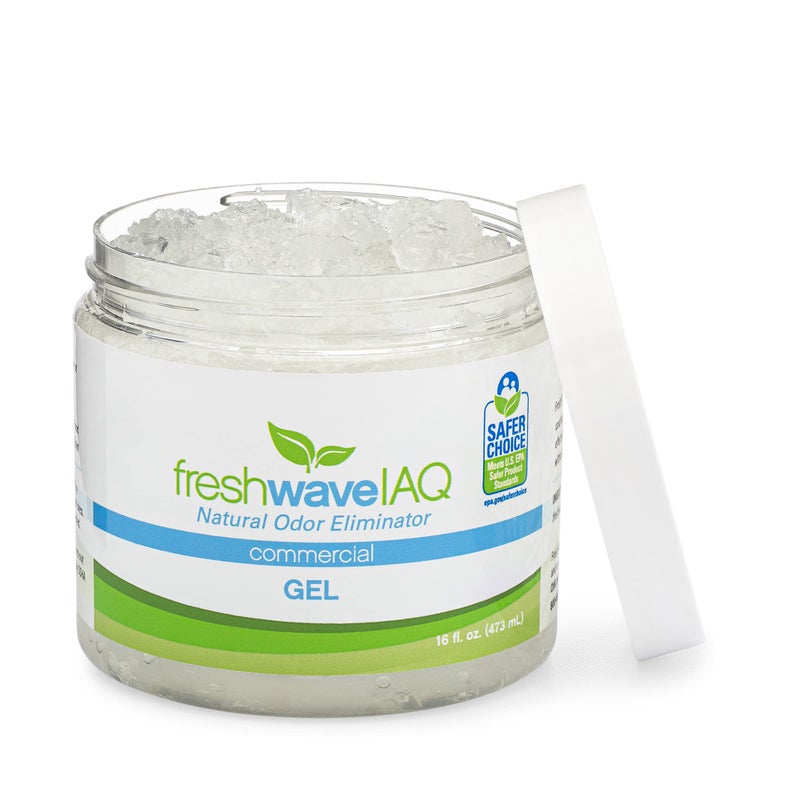 Fresh Wave IAQ Commercial Odor Eliminating Gel, 16 Fl. Oz. | Odor Absorbers for Home | Safer Odor Relief | Natural Plant-Based Odor Eliminator | Replace Every 15-60 Days - Image 1