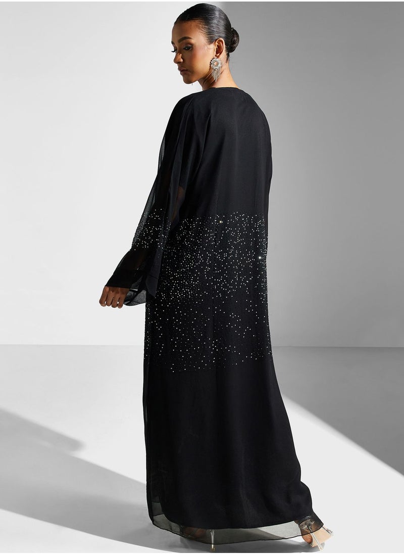 Embellished Flared Sleeve Abaya - pzsku/ZC51E53FD1FFDBB81E845Z/45/_/1708964568/8386a887-18ca-4d37-b41d-f13f5896dc0a