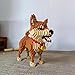alltogetho Enjoy The Delightful Company of The Tolerant and Peaceful Shiba Inu with Micro Mini Building Block Dog Toys Set A Toy for a Dog Lover - Image 4