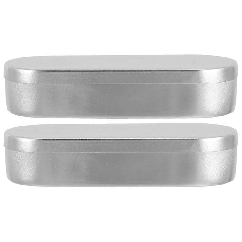 صندوق تعقيم الألومنيوم القابل لإعادة الاستخدام 20 مل حاوية معدات مختبر محمولة 6.17 × 2.36 × 1.30 بوصة - Image 1